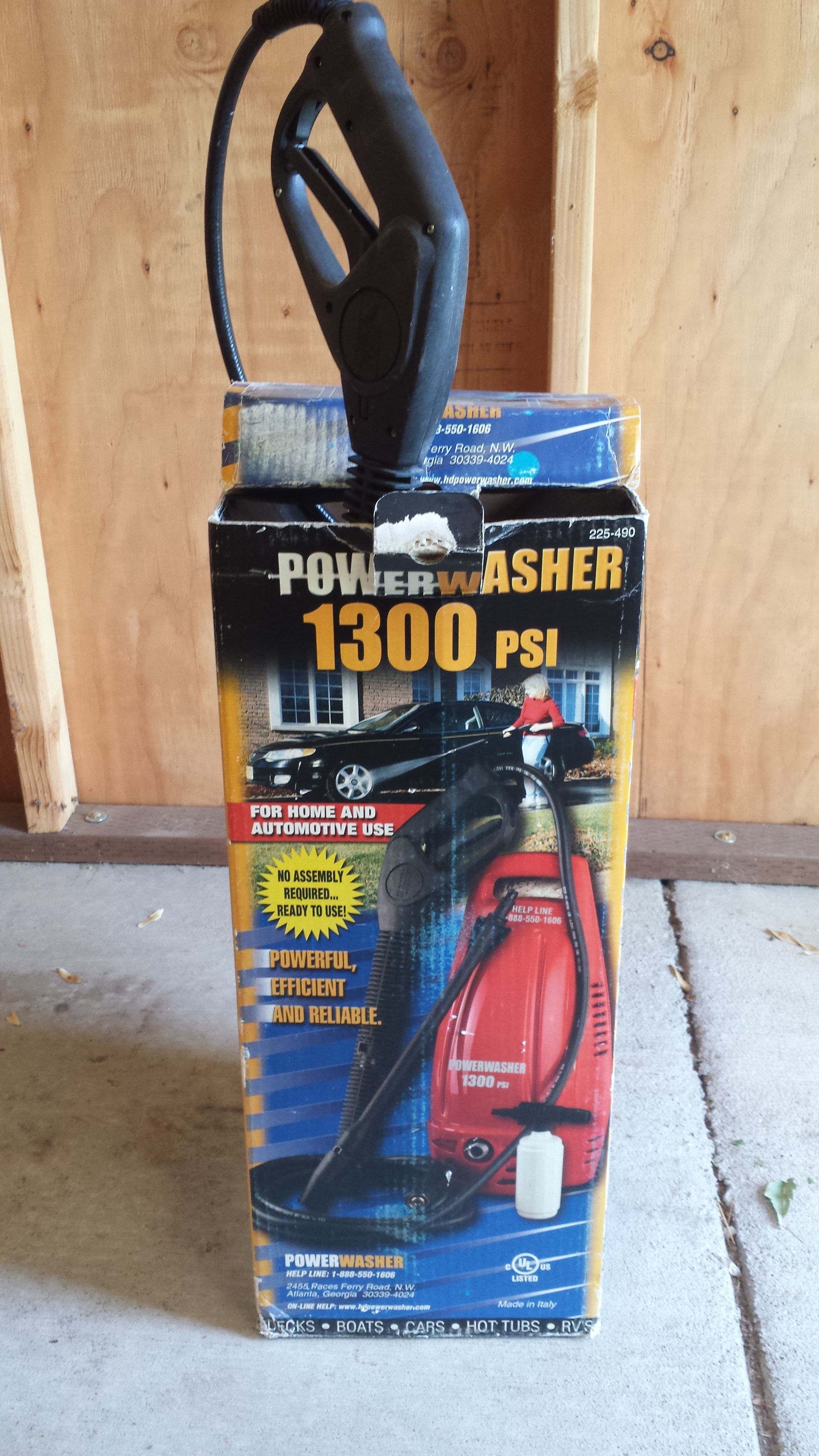 HD Power Washer 1300 PSI