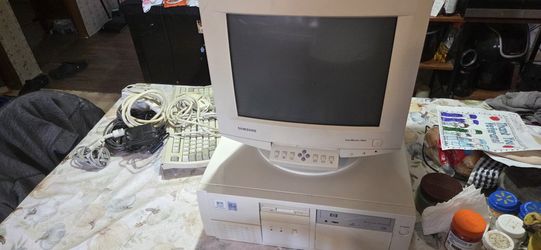 Vintage working PC setup