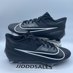 Nike Vapor Edge Elite 360 2 Football Cleats Black White DA5457-010 Men’s Sizes 