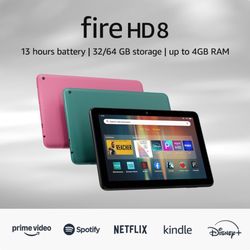 Amazon Fire HD 8 Tablet 