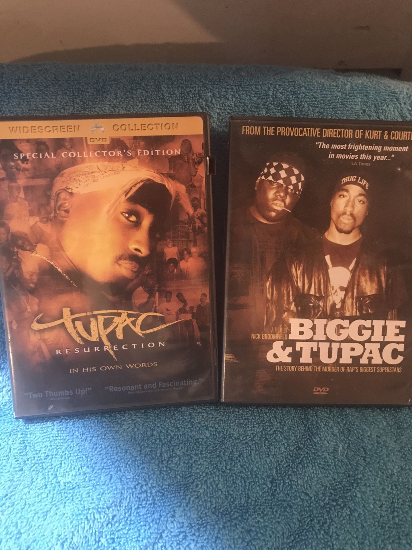 Tupac DVD’s