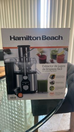 Hamilton beach juice extractor