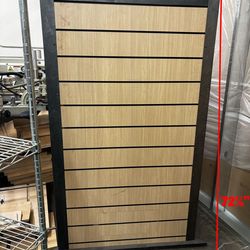Retail Display Fixtures.  SlatWalls