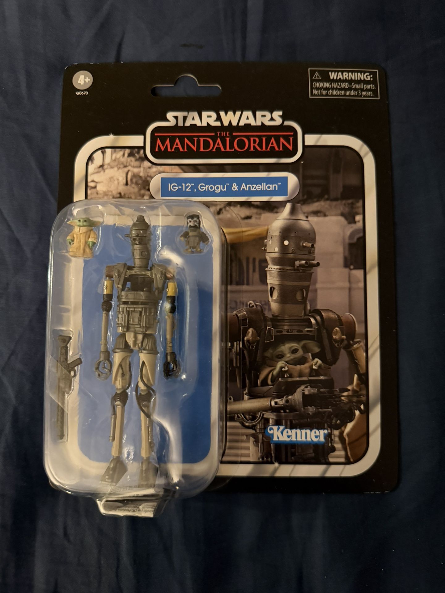 Star Wars The Vintage Collection IG-12, Grogu & Anzellan Deluxe 3.75"