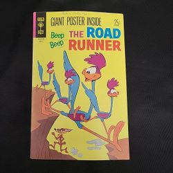 BEEP BEEP: THE ROAD RUNNER #19 1970 GOLD KEY -COOL CAT ( No Poster ) As Is