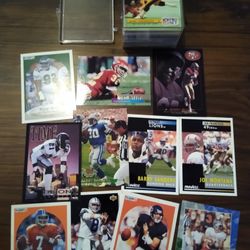 Lot of 90 Assorted NFL Trading Cards