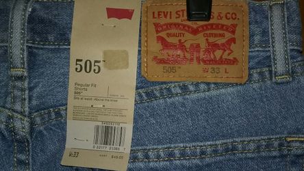 LEVI'S 505 JEAN SHORTS