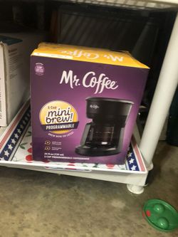 Mr Coffee Programmable 5 Cup Coffee Maker