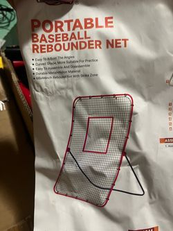 Playaput portable baseball rebound net