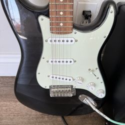 Fender Stratocaster Electric Guitar and Amp