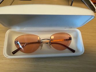 Chanel Rimless Sunglasses with Case