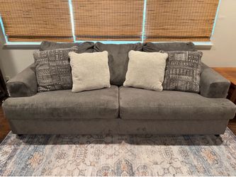 Queen Sleeper Sofa - gray
