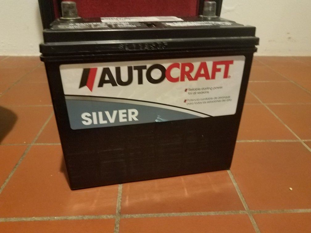 Autocraft Silver Battery Group Size 51R-1 410 Cold Cracking Amps
