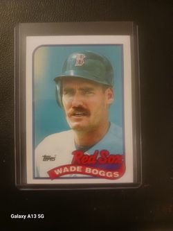 Wade Boggs Card 600 