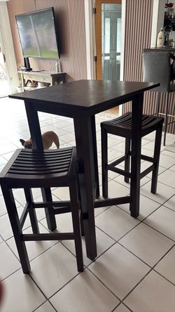 High dining room table