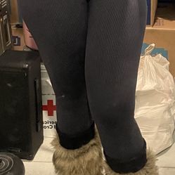 Victoria’s Secret Fluffy Boots Size Women’s 11 