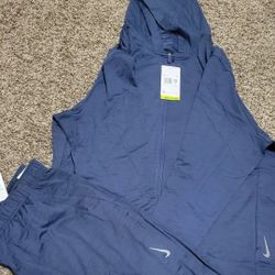 mens Nike yoga sweatsuit 2xl