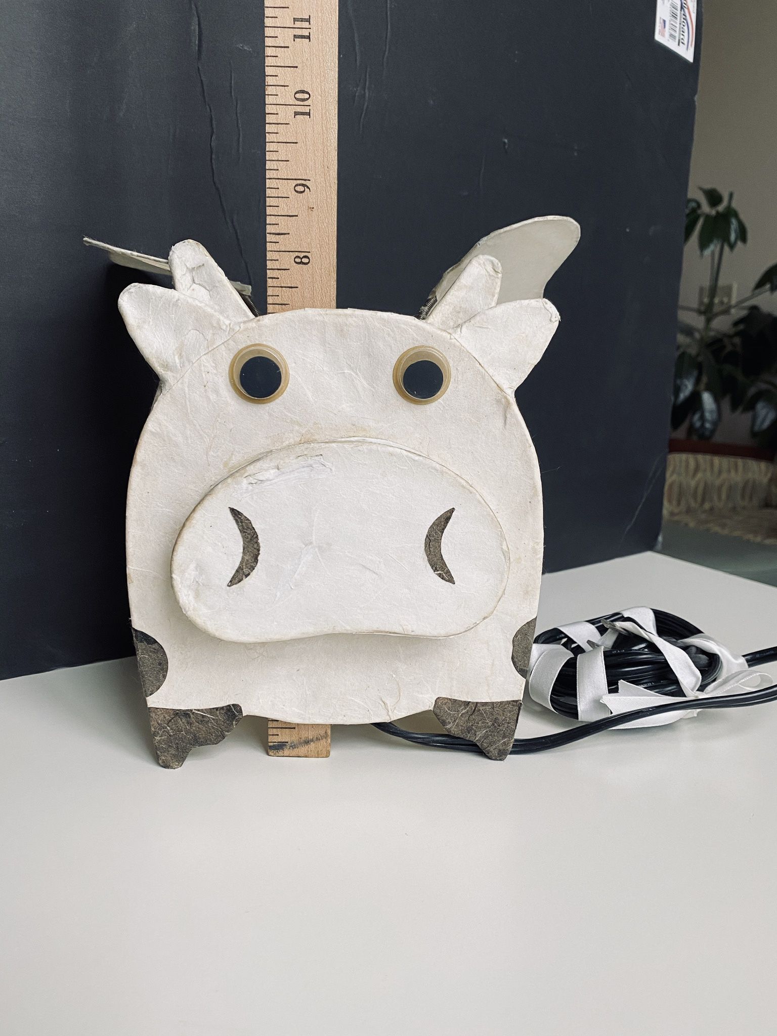 Flying Cow Night Light. Fancy and funny. Wings are mobile. Loved by children and adults. Great condition. Great bargain.