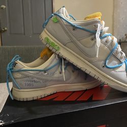 Off White Dunks 02of50 Size 9