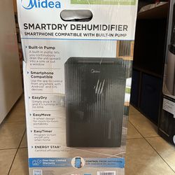 Midea Smartdry dehumidifier/Midea Smartdry deshumidificador 