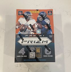  2022 Panini Prizm NFL Football Fanatics Orange Ice Blaster Box Factory Sealed