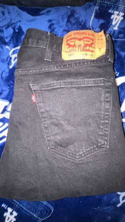 Levi's 501 Black Jeans W38 L32