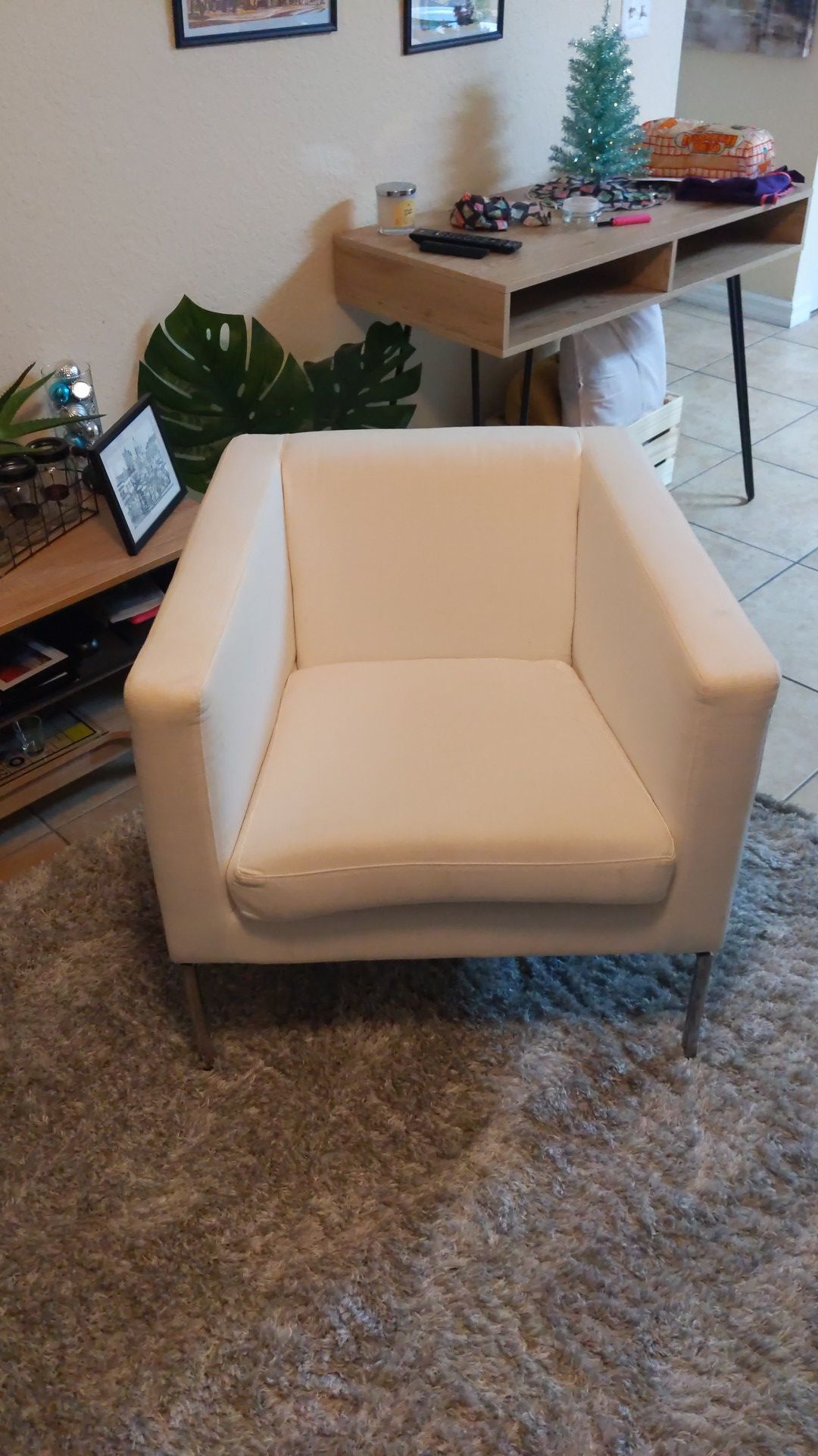 White Ikea Armchair
