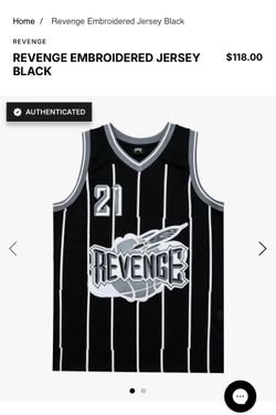 REVENGE BASKETBALL JERSEY STLYE