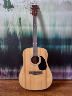 BC Acoustic Guitar – Great Condition + Extras