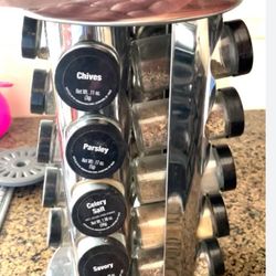 Rotating Spice Rack 20 Jars 