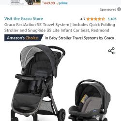 Graco  Fast Action Se  Travel System 