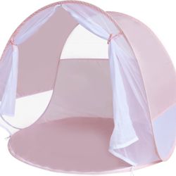 Portable Anti-UV Pop-Up Beach Tent- Ultimate Sun Shelter & Kids' Play Tent 
