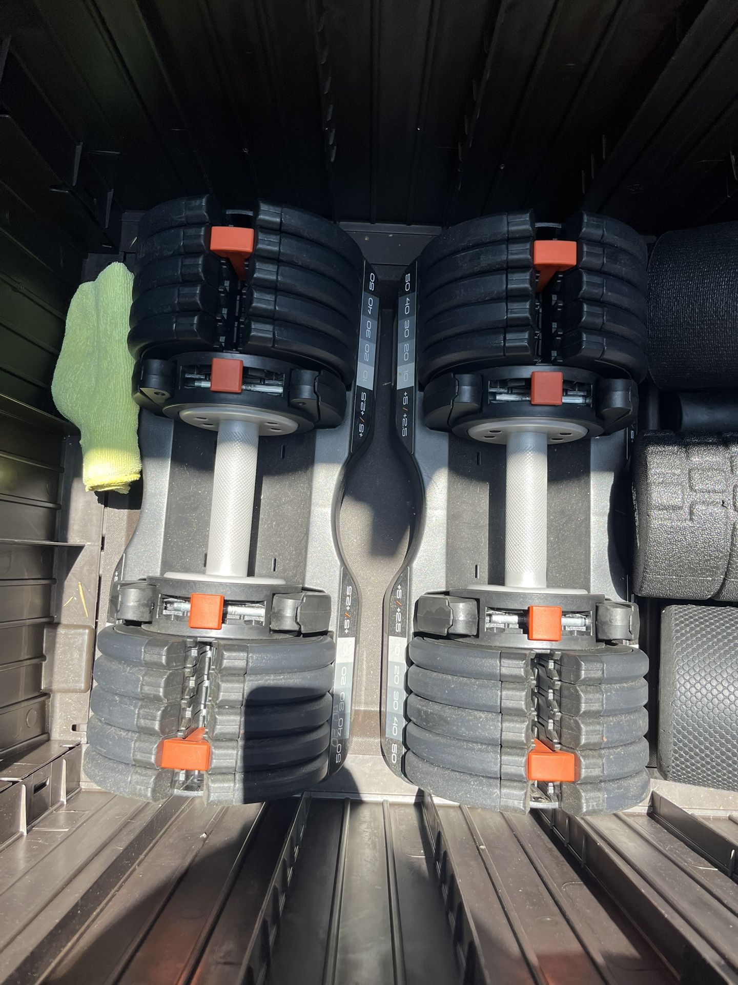 NordicTrack Select-a-Weight Adjustable Dumbbells - 55 lbs.
