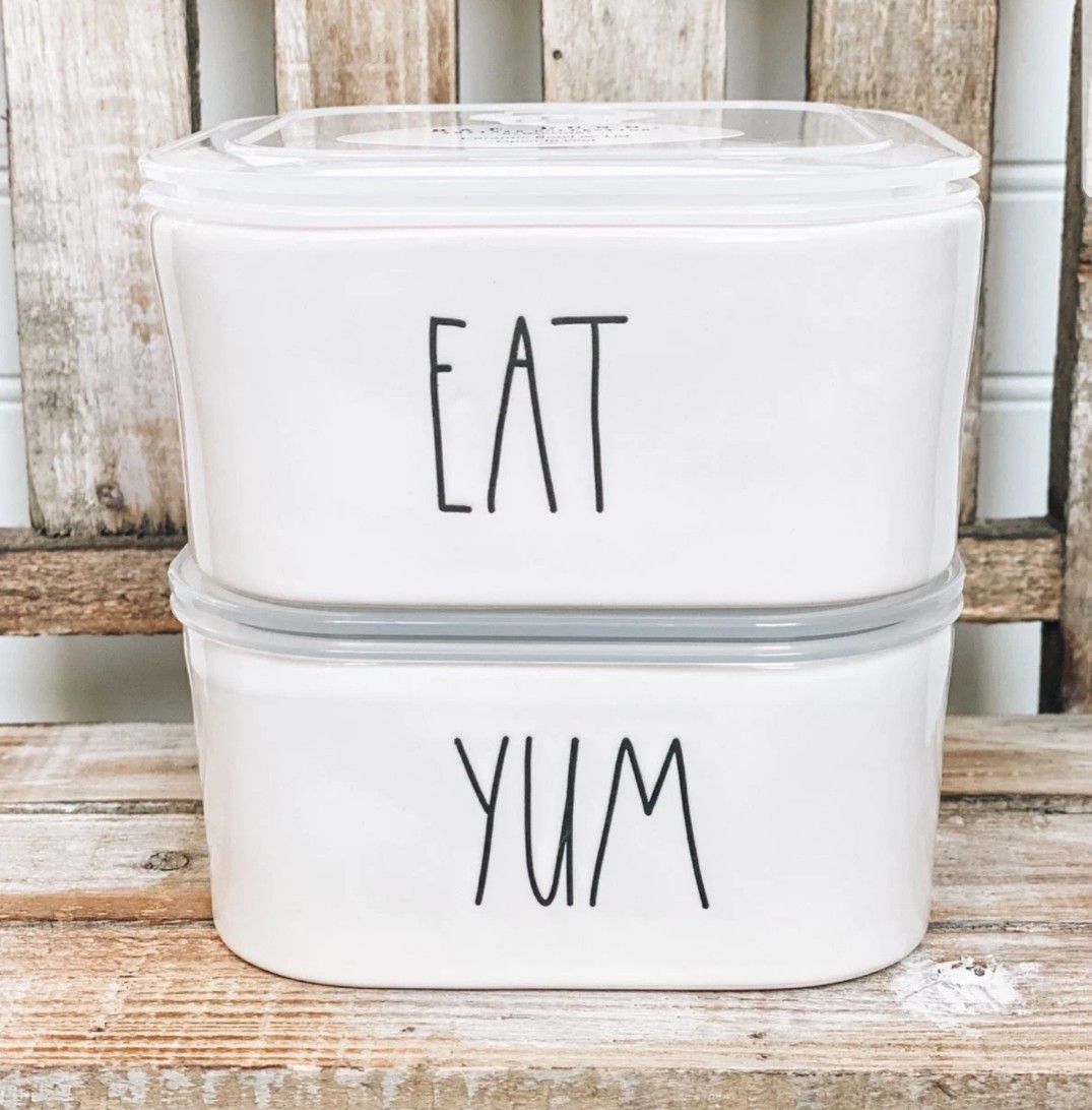 Rae Dunn Food Storage Containers