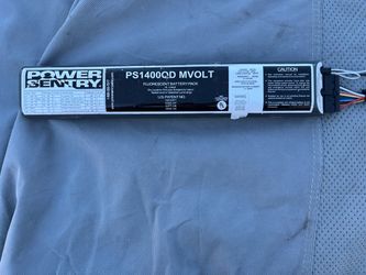 Power Sentry PS1400QD MVOLT Fluorescent Battery Pack