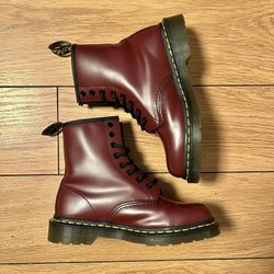 Dr. Martens Women's 1460 Cherry Red Smooth Leather