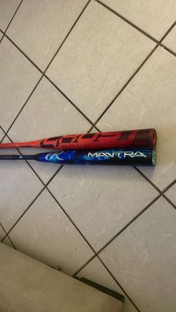 34in Easton Ghost Advanced & Rawlings Mantra fastpitch Bats