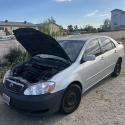 2005 Toyota Corolla  Won’t Start 