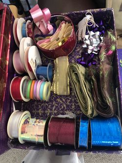 Christmas/all occasion ribbons