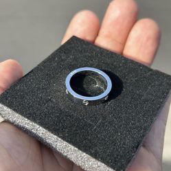 White Gold Ring 