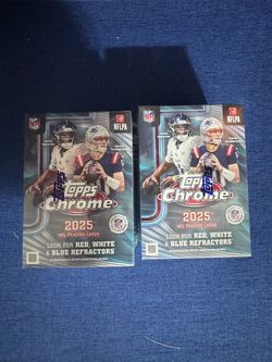2025 Topps Chrome Football Value Box