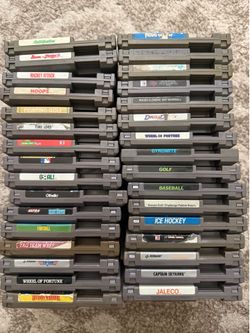 Nintendo nes games 5 each