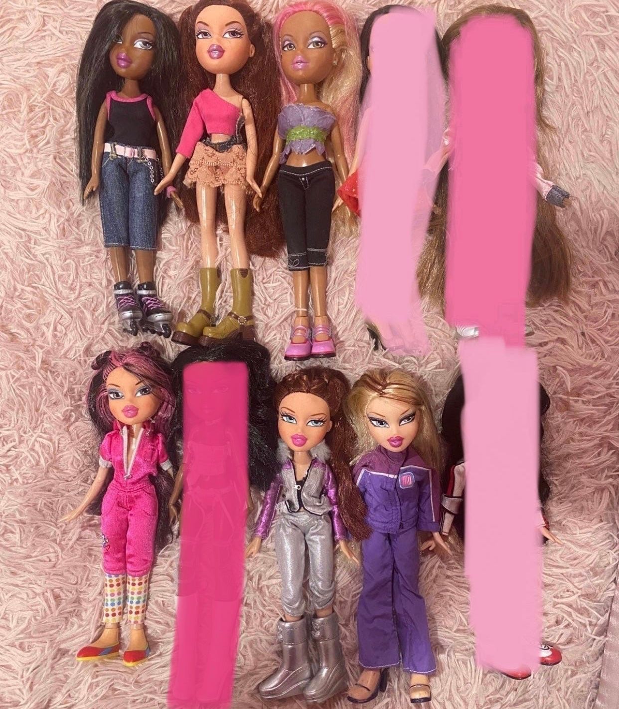 $15 Dollars bratz Dolls Minimum Purchase Of 7 Dolls 