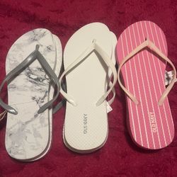 Old Navy & Victoria Secret Flip Flops