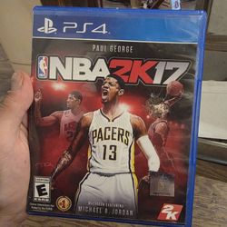 PS4 Sony PlayStation 4 NBA2K17 Video Game Complete Tested Working