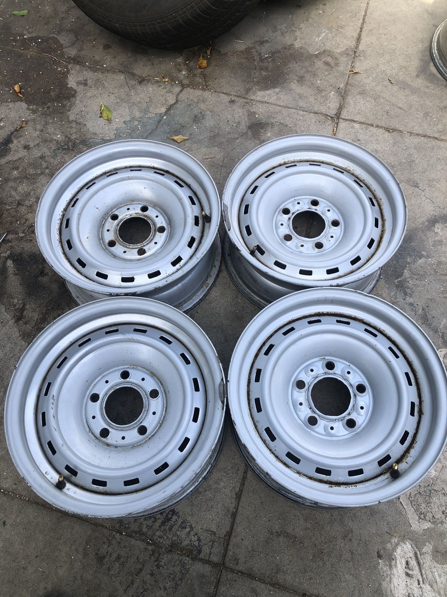 15” Rally Wheels Chevy C10 G10 Shorty Van Gmc Projects