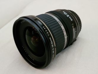 Canon - EF-S10-22mm F3.5-4.5 USM Ultra-Wide Zoom Lens for EOS DSLR Cameras - Black