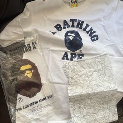 Bathing Ape Graphic Tee  *NEVER WORN*