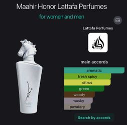 Lattafa Maahir Honor Eau de Parfum 3.4 oz Unisex