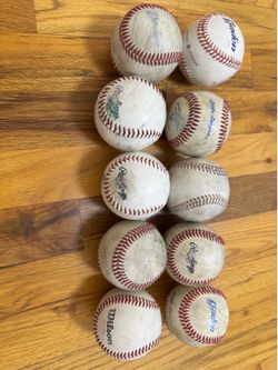 10 Baseballs